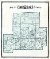 Springfield Township, Holland, Lucas County and Part of Wood County 1875 Including Toledo